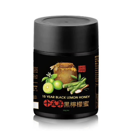 15年黑檸檬蜜 500g